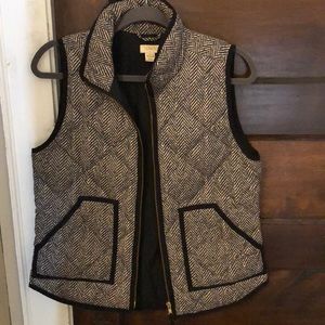 JCrew quilted puffer vest